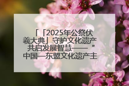 「2025年公祭伏羲大典」守护文化遗产 共启发展智慧——“中国—东盟文化遗产主题对话”侧记