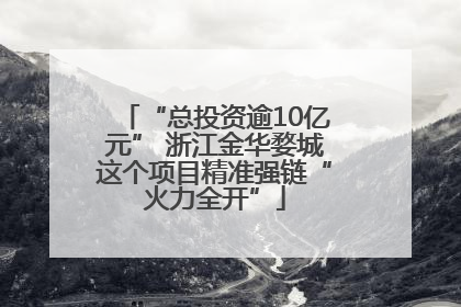 “总投资逾10亿元” 浙江金华婺城这个项目精准强链“火力全开”