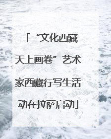 “文化西藏 天上画卷”艺术家西藏行写生活动在拉萨启动