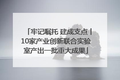 牢记嘱托 建成支点丨10家产业创新联合实验室产出一批重大成果