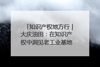 知识产权地方行｜大庆油田：在知识产权中洞见老工业基地的 “创新密码”