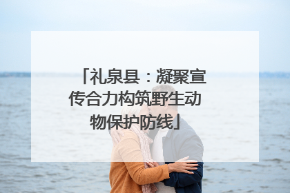 礼泉县：凝聚宣传合力构筑野生动物保护防线