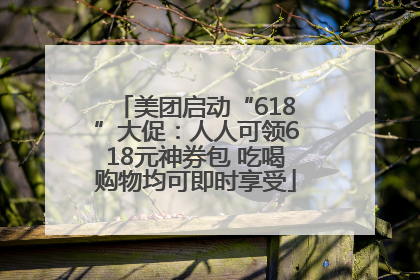 美团启动“618”大促：人人可领618元神券包 吃喝购物均可即时享受