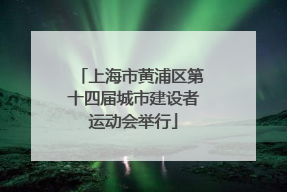 上海市黄浦区第十四届城市建设者运动会举行