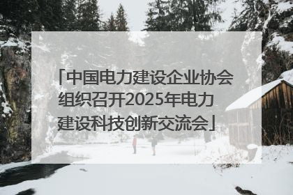 中国电力建设企业协会组织召开2025年电力建设科技创新交流会