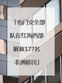 也门安全部队在红海西部解救177名非洲移民