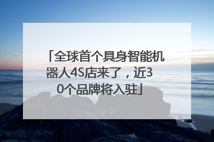 全球首个具身智能机器人4S店来了，近30个品牌将入驻