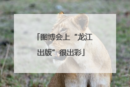 图博会上“龙江出版”很出彩