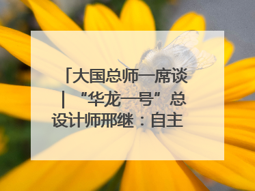 大国总师一席谈｜“华龙一号”总设计师邢继：自主创新铸就核电“国家名片”
