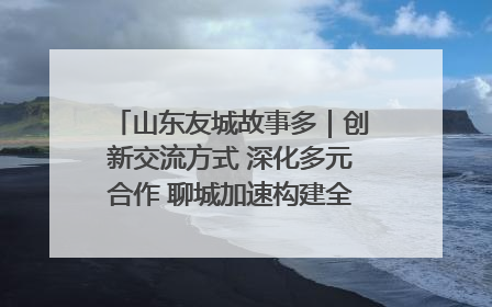 山东友城故事多｜创新交流方式 深化多元合作 聊城加速构建全球友城新格局