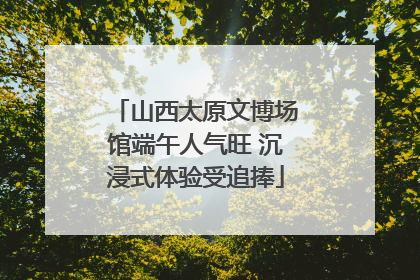 山西太原文博场馆端午人气旺 沉浸式体验受追捧