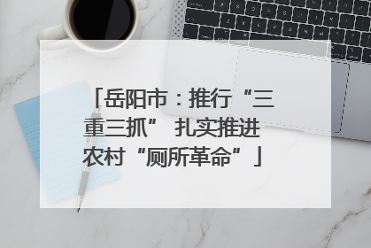 岳阳市：推行“三重三抓” 扎实推进农村“厕所革命”
