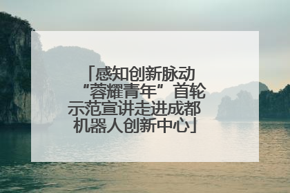 感知创新脉动 “蓉耀青年”首轮示范宣讲走进成都机器人创新中心