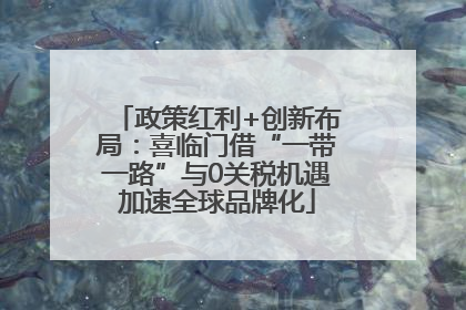 政策红利+创新布局：喜临门借“一带一路”与0关税机遇加速全球品牌化