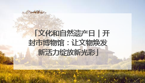 文化和自然遗产日｜开封市博物馆：让文物焕发新活力绽放新光彩