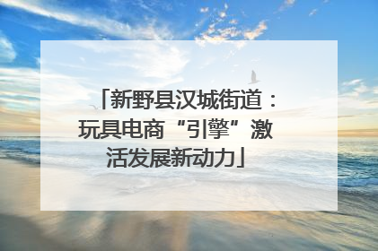 新野县汉城街道：玩具电商“引擎”激活发展新动力