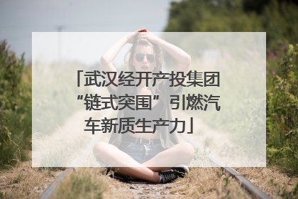 武汉经开产投集团“链式突围”引燃汽车新质生产力
