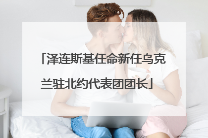 泽连斯基任命新任乌克兰驻北约代表团团长