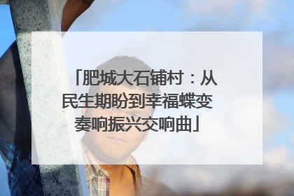 肥城大石铺村：从民生期盼到幸福蝶变奏响振兴交响曲