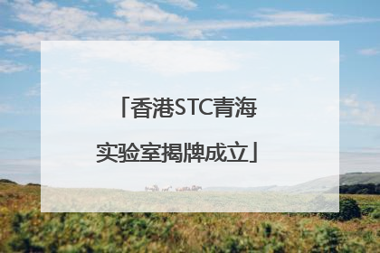 香港STC青海实验室揭牌成立