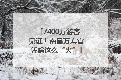 7400万游客见证！南昌万寿宫凭啥这么“火”
