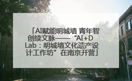 AI赋能明城墙 青年智创续文脉——“AI+D Lab：明城墙文化遗产设计工作坊”在南京开营